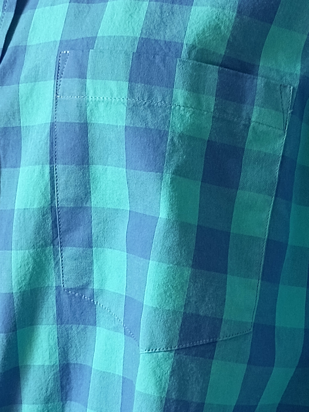 Upcycled Women's J Crew Ruffle Collar Shirt #108 - Picture 3 of 9